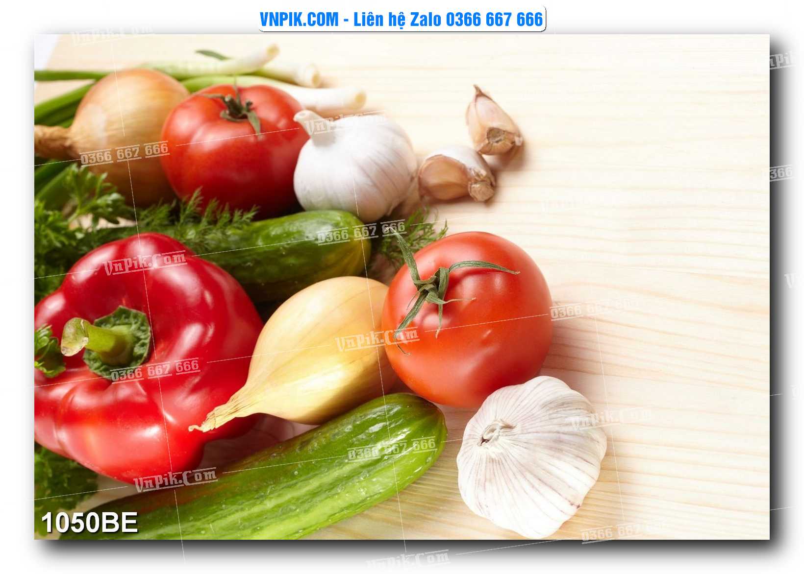 Tranh treo tường trang trí phòng bếp đẹp mã 1050BE