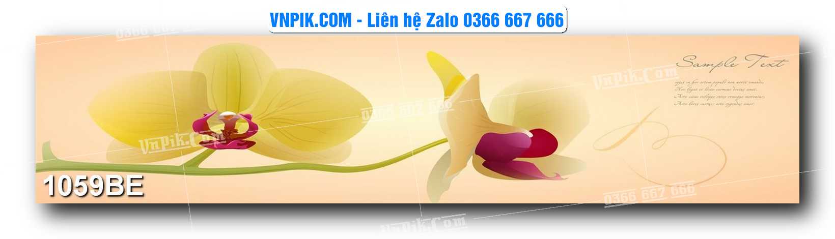 Tranh treo tường trang trí phòng bếp đẹp mã 1059BE