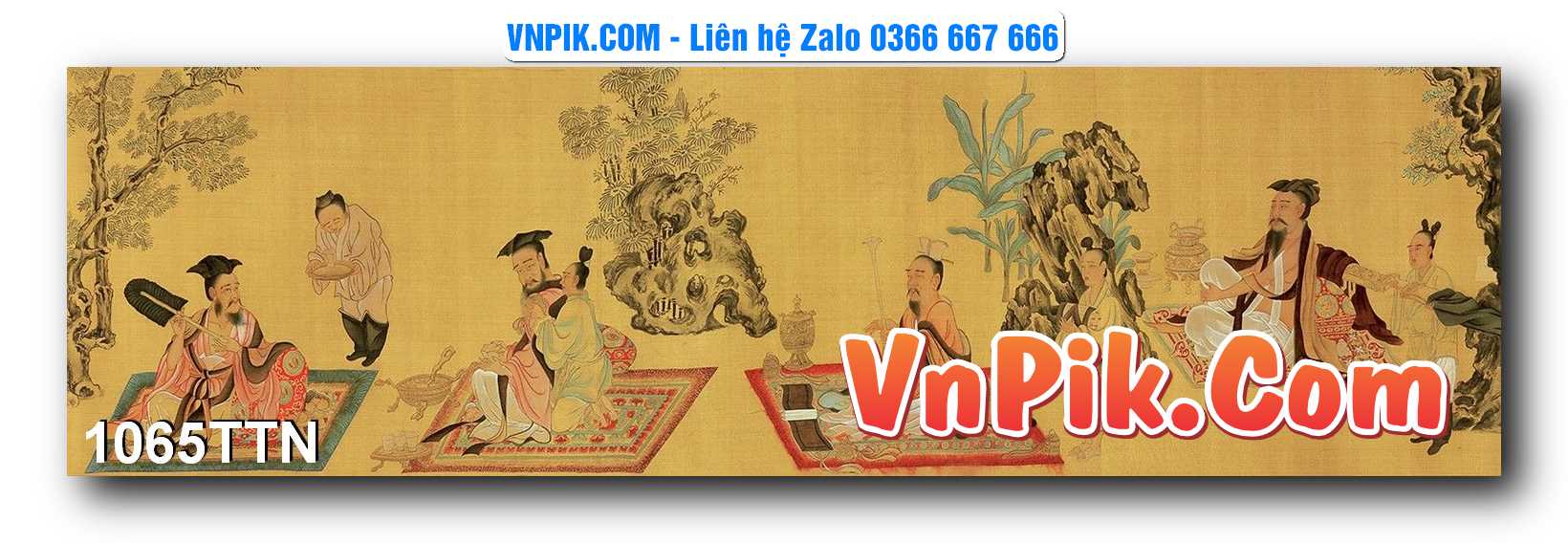 Tranh thác nước – Tranh phong thủy – Tranh treo tường mã 1065TTN