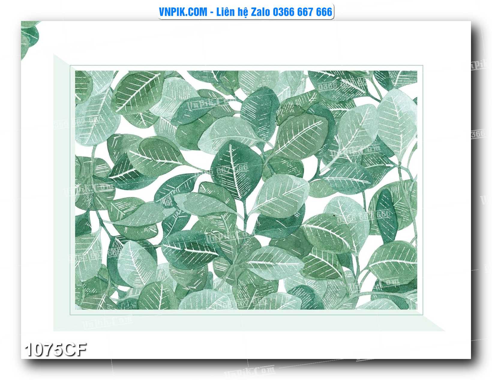 Tranh tường trang trí quán cà phê – trà chanh – trà sữa mã 1075CF