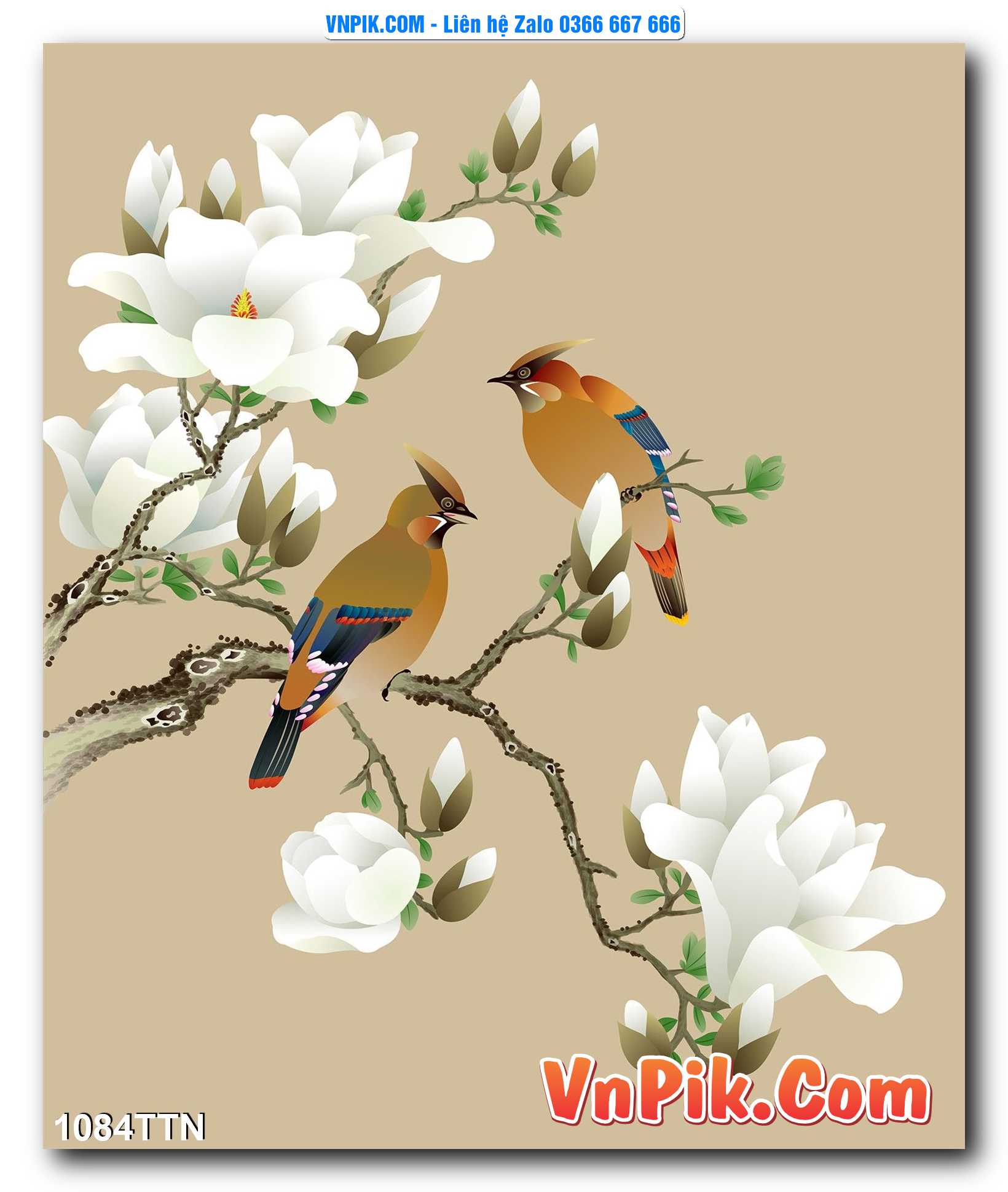 Tranh thác nước – Tranh phong thủy – Tranh treo tường mã 1084TTN
