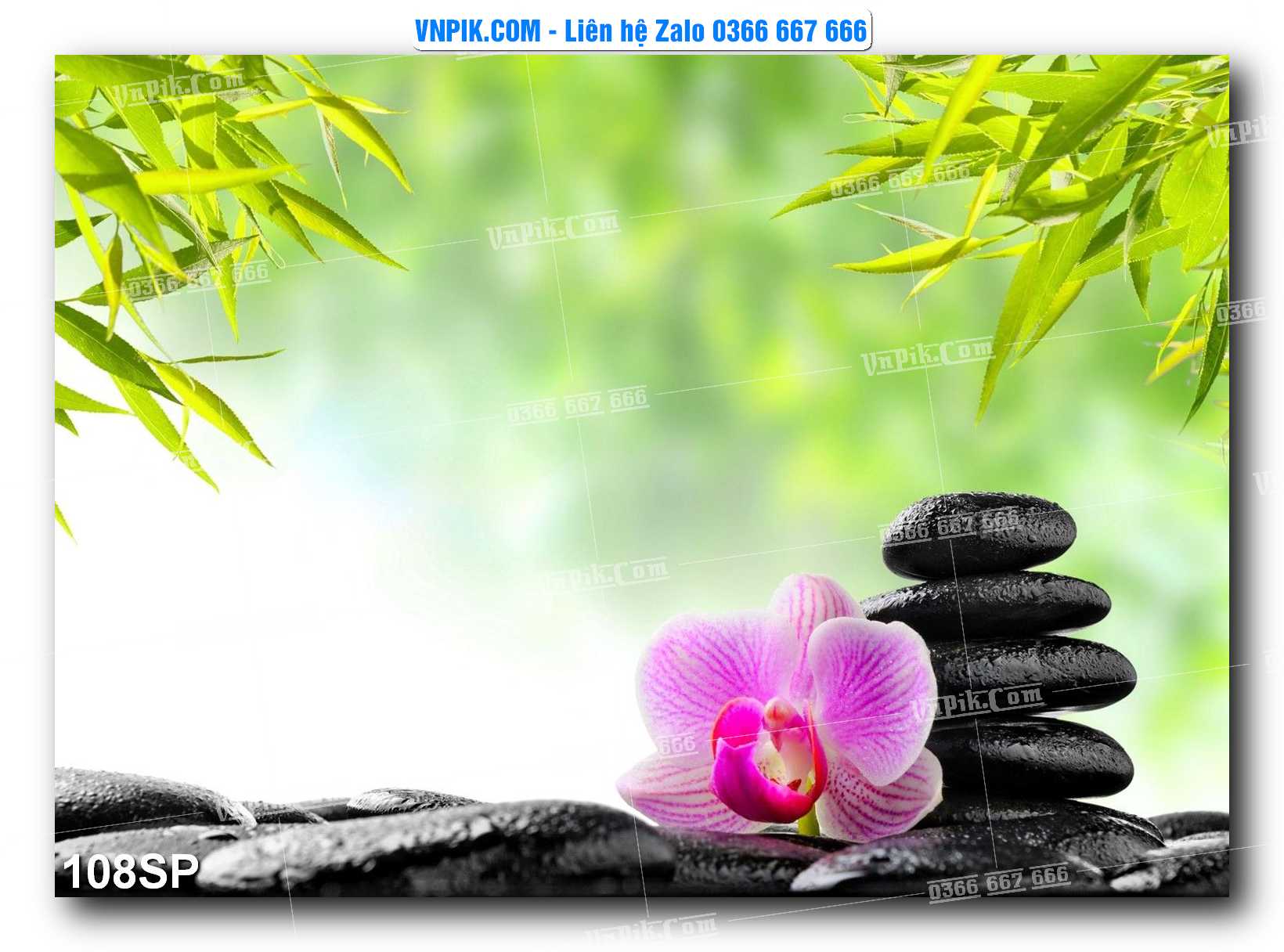 Mẫu tranh spa treo tường đẹp file vector – psd mẫu 108SP
