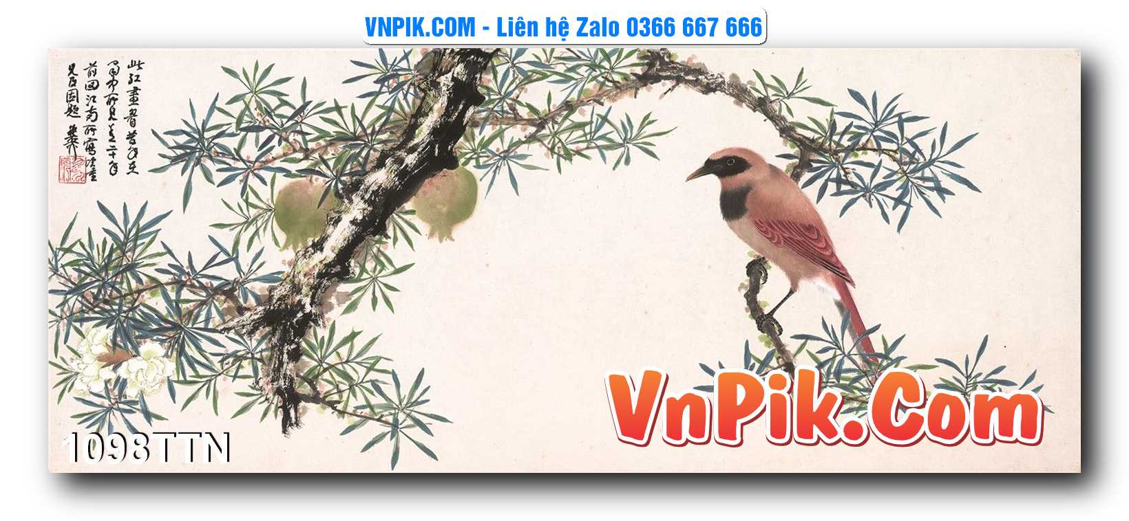 Tranh thác nước – Tranh phong thủy – Tranh treo tường mã 1098TTN