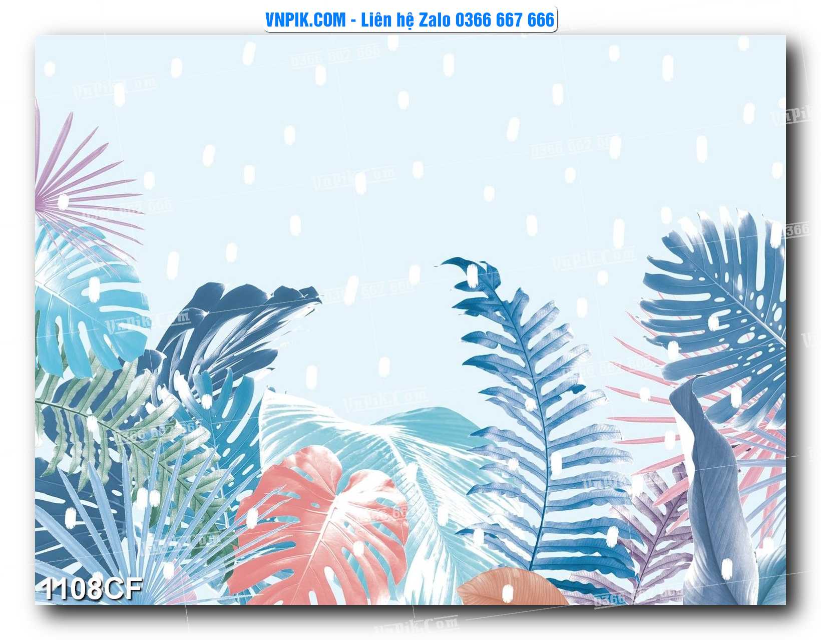 Tranh tường trang trí quán cà phê – trà chanh – trà sữa mã 1108CF