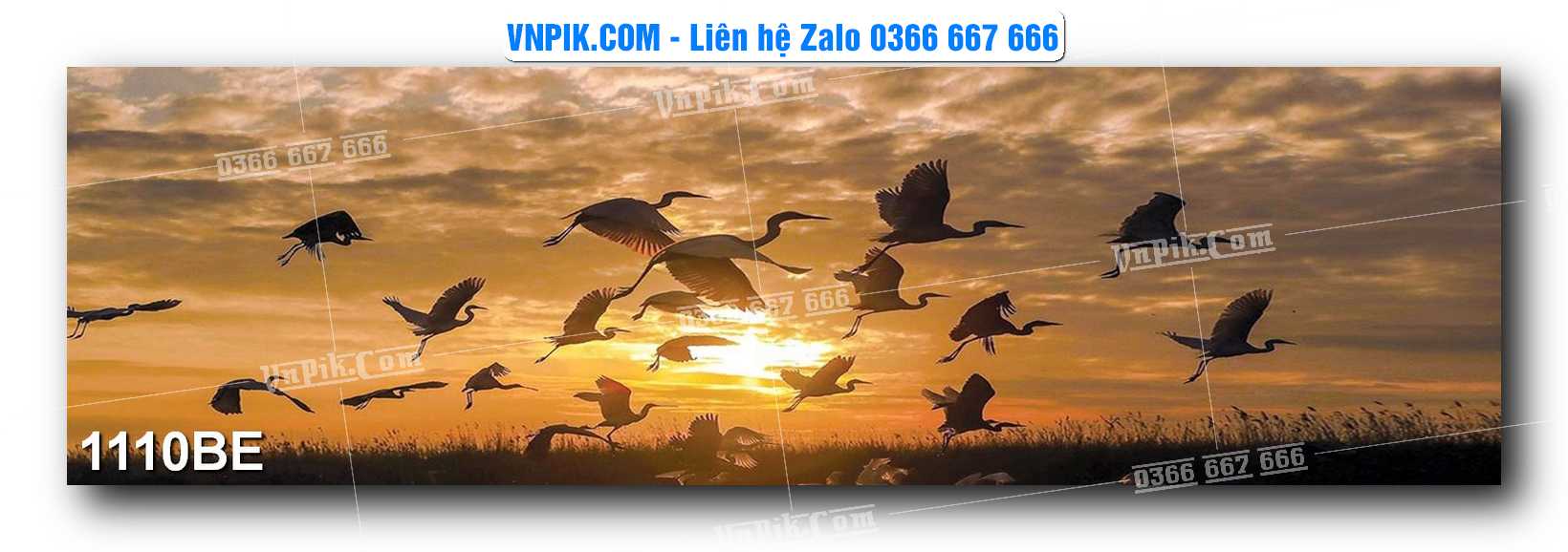 Tranh treo tường trang trí phòng bếp đẹp mã 1110BE