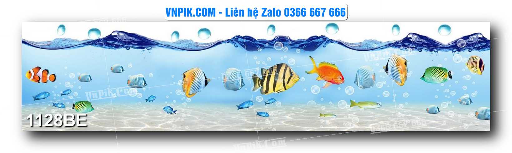 Tranh treo tường trang trí phòng bếp đẹp mã 1128BE