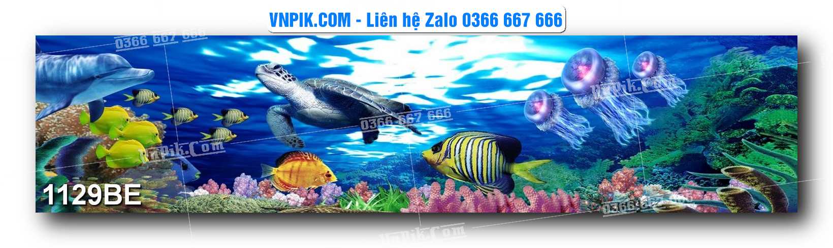 Tranh treo tường trang trí phòng bếp đẹp mã 1129BE