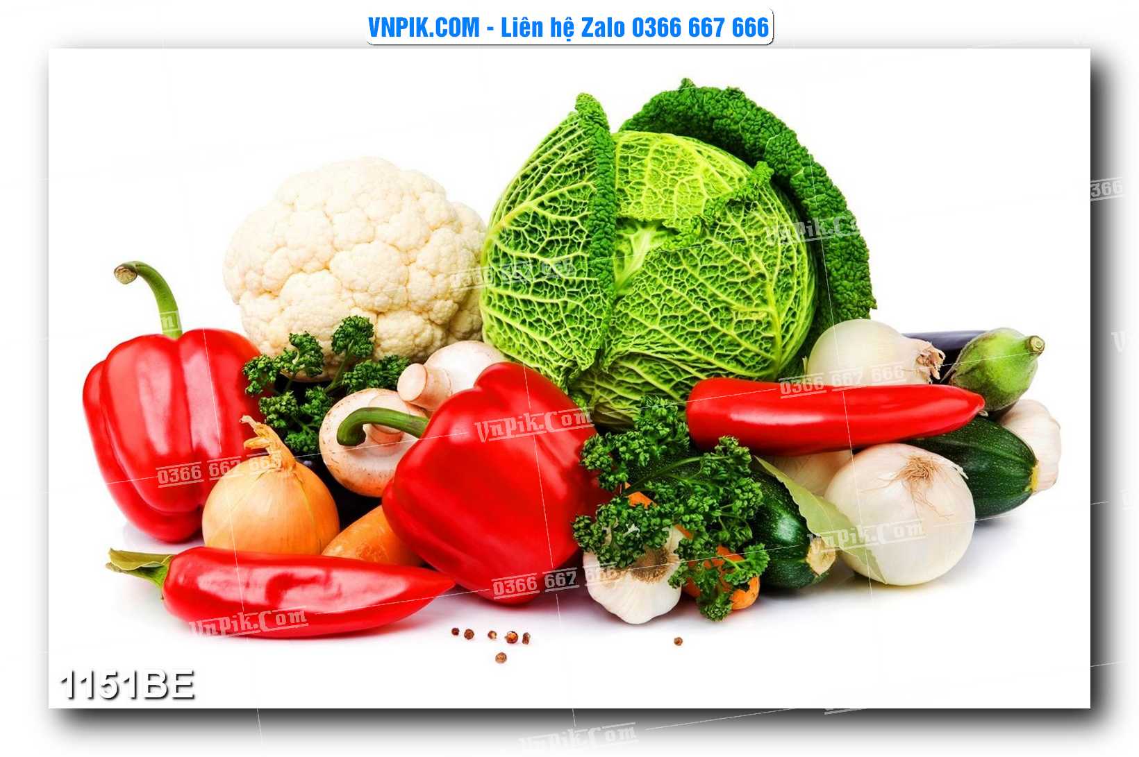 Tranh treo tường trang trí phòng bếp đẹp mã 1151BE