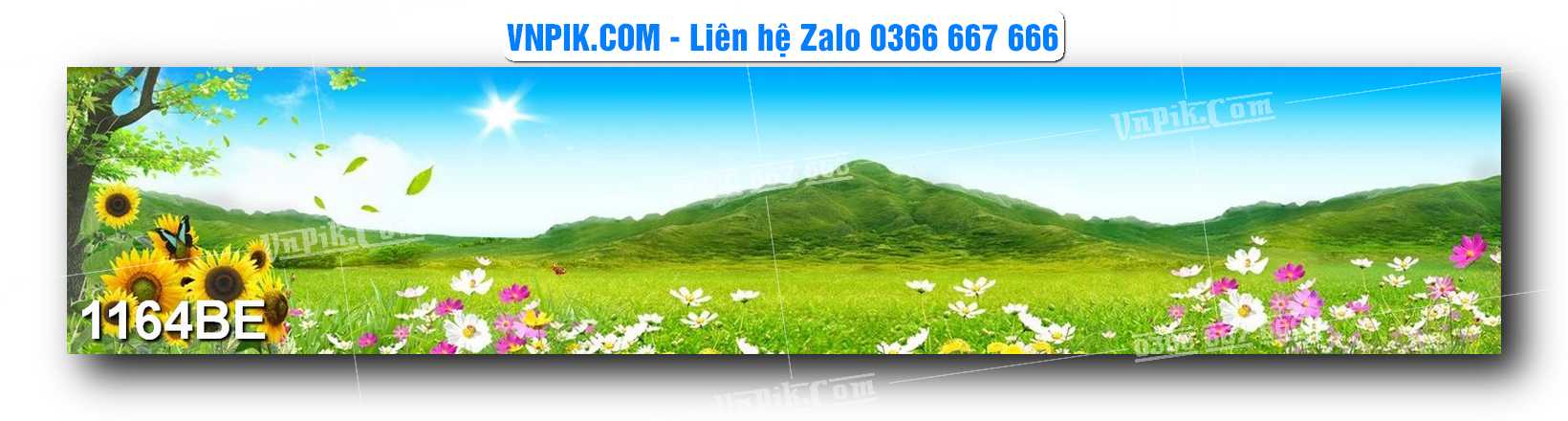 Tranh treo tường trang trí phòng bếp đẹp mã 1164BE