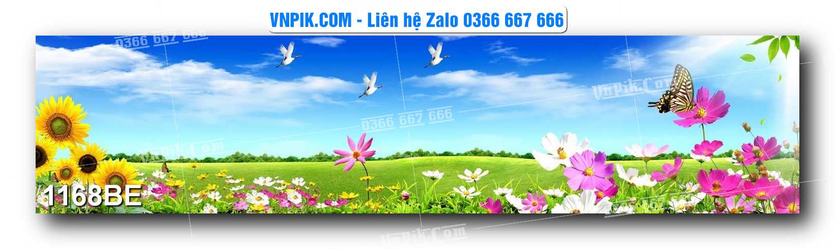 Tranh treo tường trang trí phòng bếp đẹp mã 1168BE