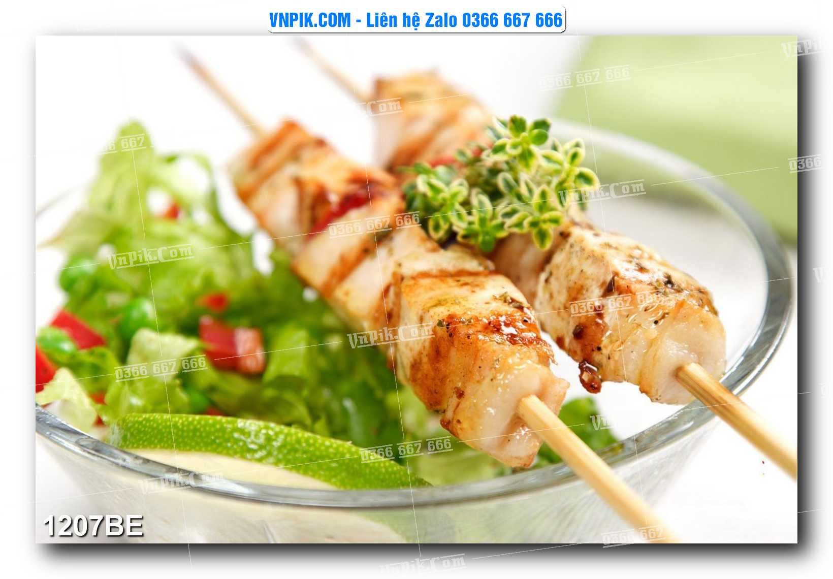 Tranh treo tường trang trí phòng bếp đẹp mã 1207BE