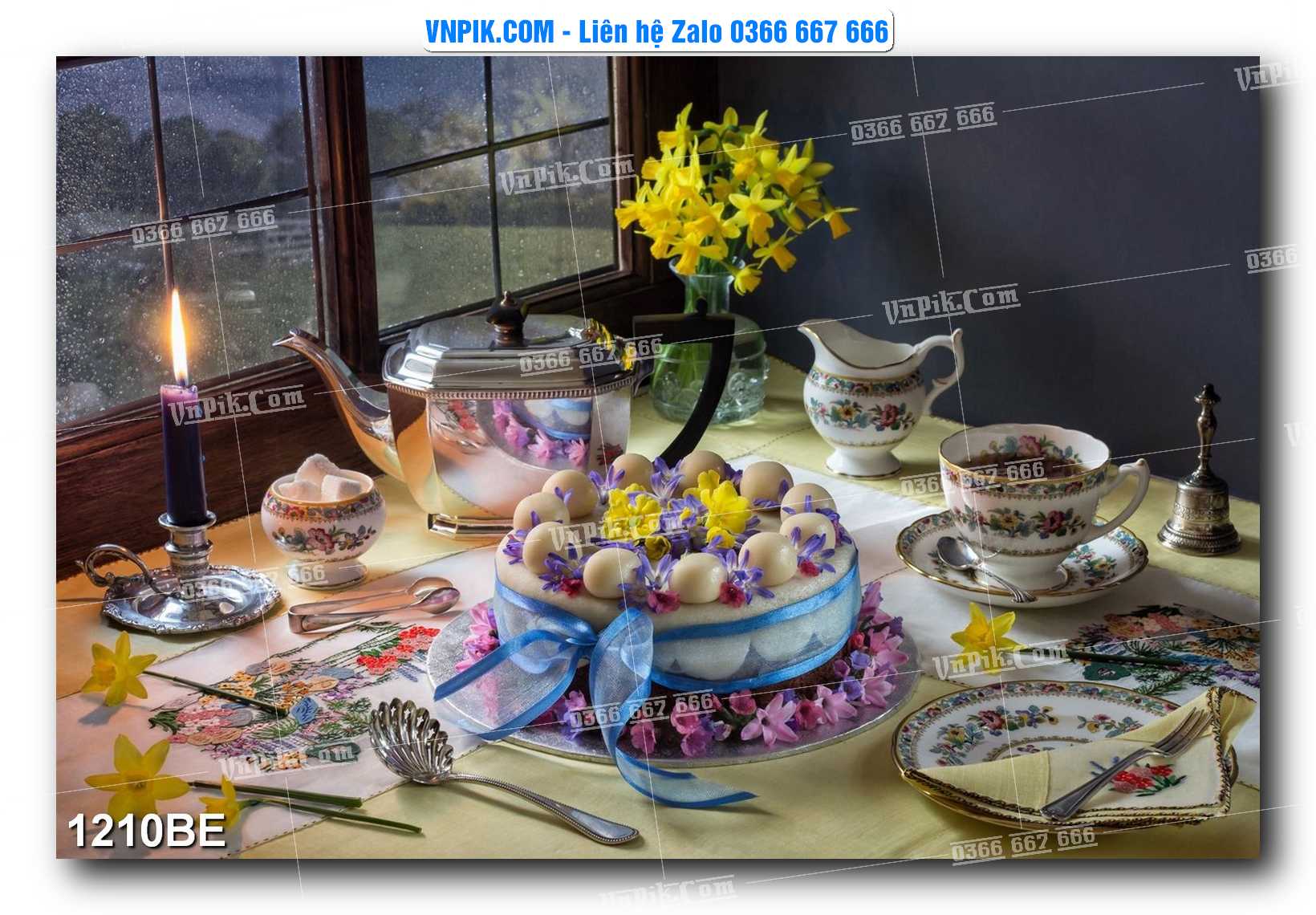 Tranh treo tường trang trí phòng bếp đẹp mã 1210BE