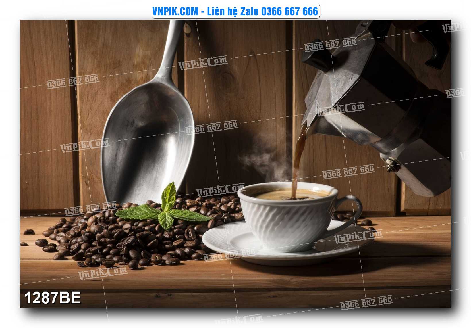 Tranh treo tường trang trí phòng bếp đẹp mã 1287BE