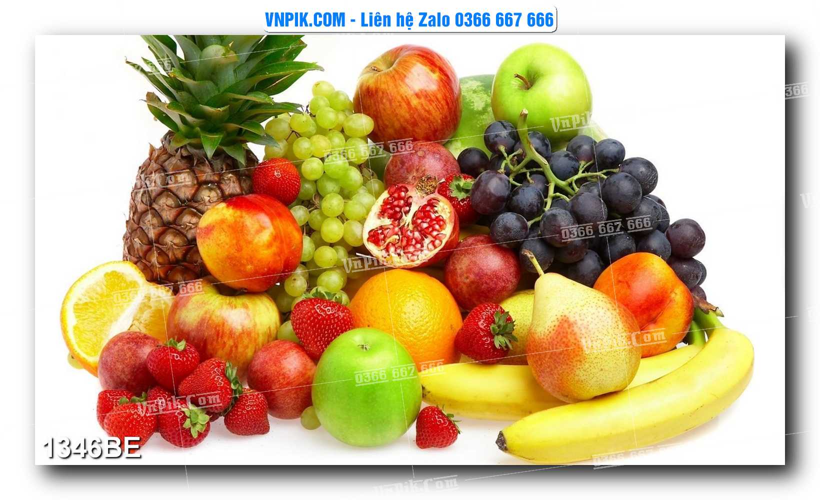 Tranh treo tường trang trí phòng bếp đẹp mã 1346BE