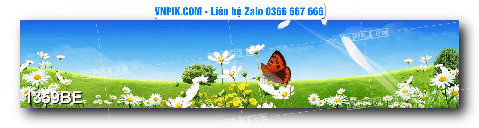 Tranh treo tường trang trí phòng bếp đẹp mã 1359BE