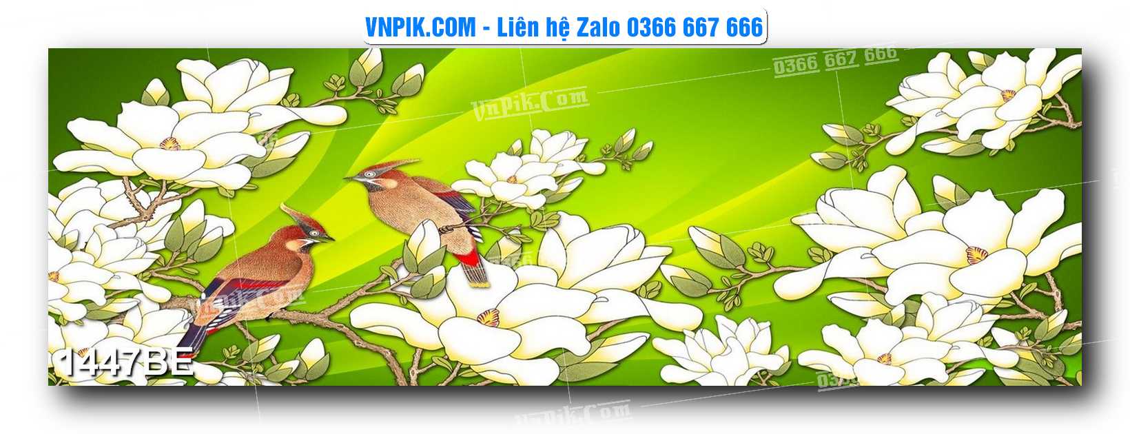 Tranh treo tường trang trí phòng bếp đẹp mã 1447BE