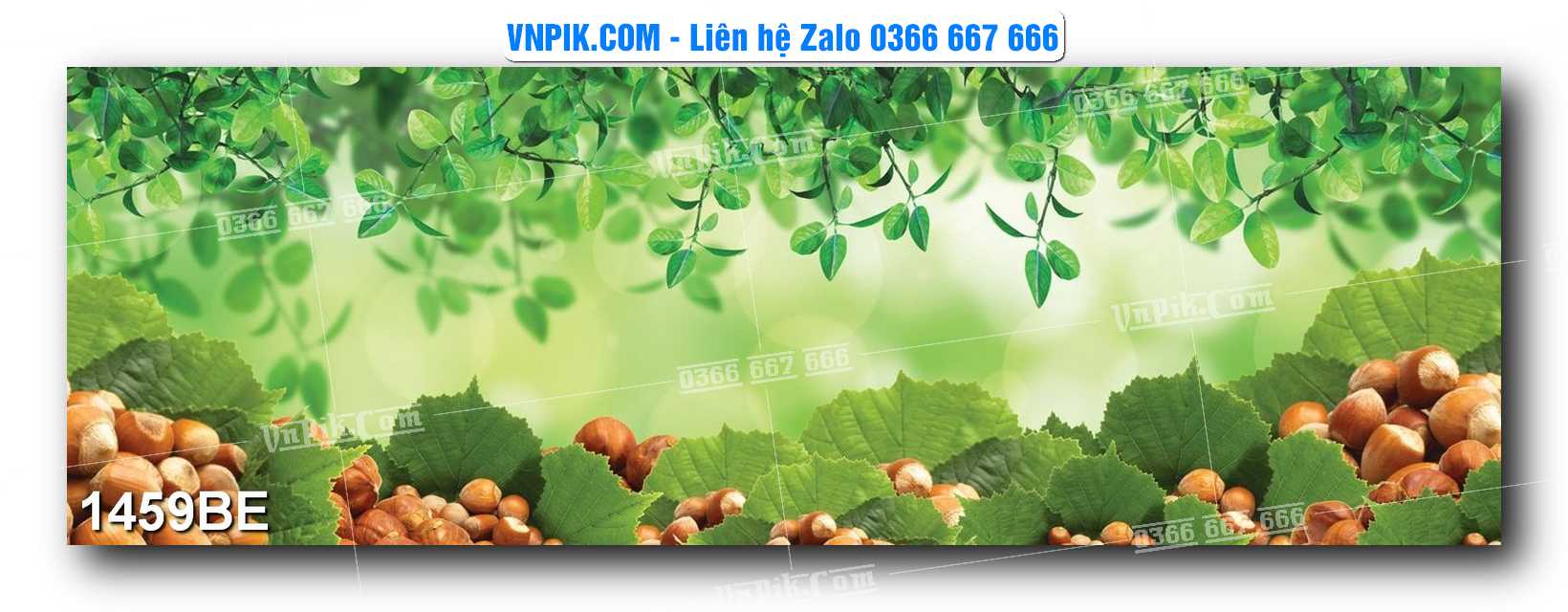 Tranh treo tường trang trí phòng bếp đẹp mã 1459BE
