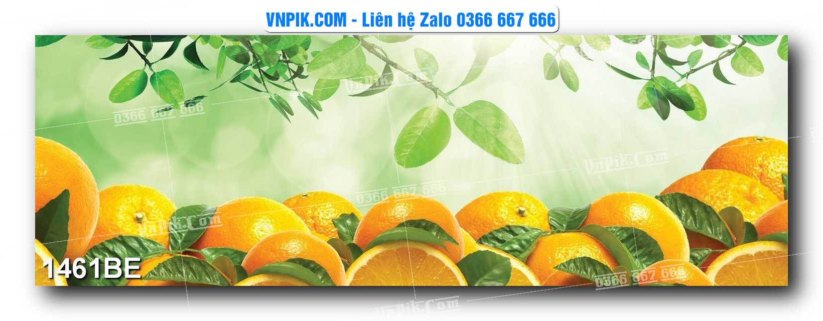 Tranh treo tường trang trí phòng bếp đẹp mã 1461BE