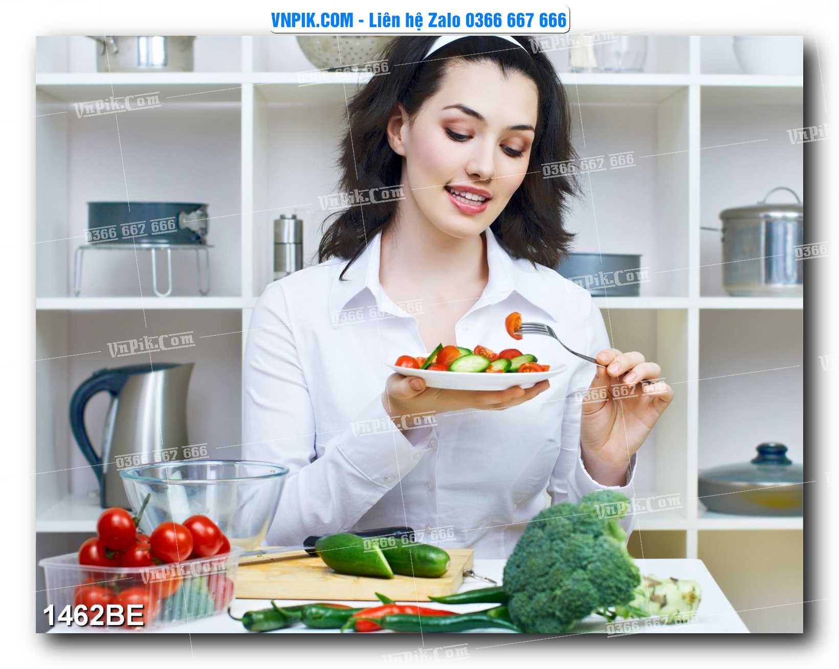 Tranh treo tường trang trí phòng bếp đẹp mã 1462BE