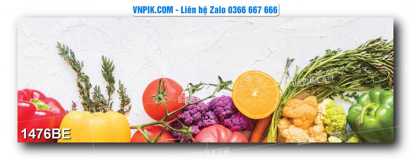 Tranh treo tường trang trí phòng bếp đẹp mã 1476BE