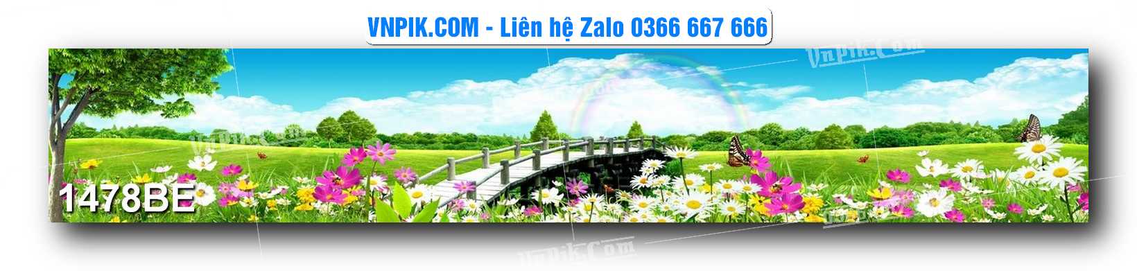 Tranh treo tường trang trí phòng bếp đẹp mã 1478BE