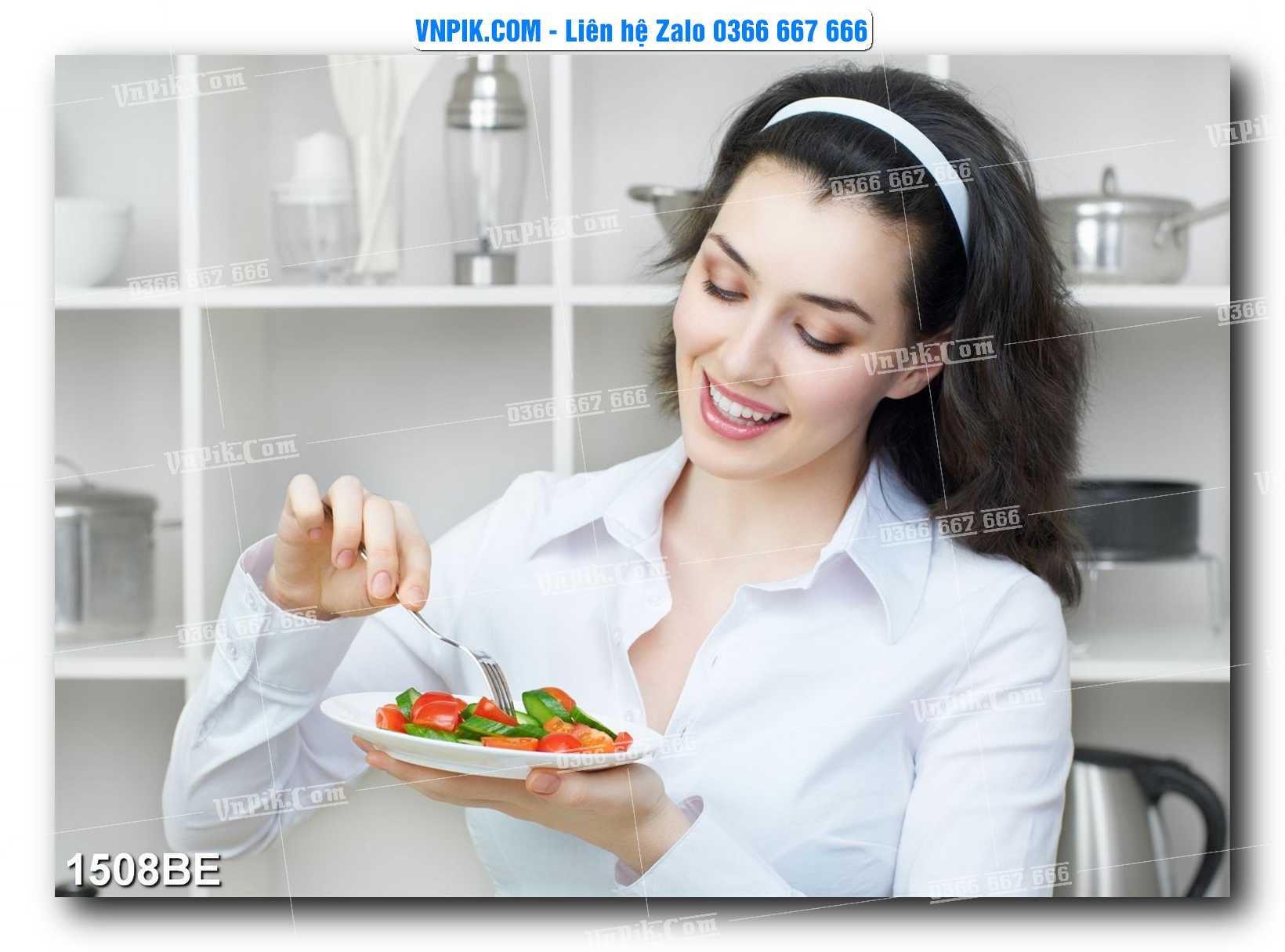 Tranh treo tường trang trí phòng bếp đẹp mã 1508BE