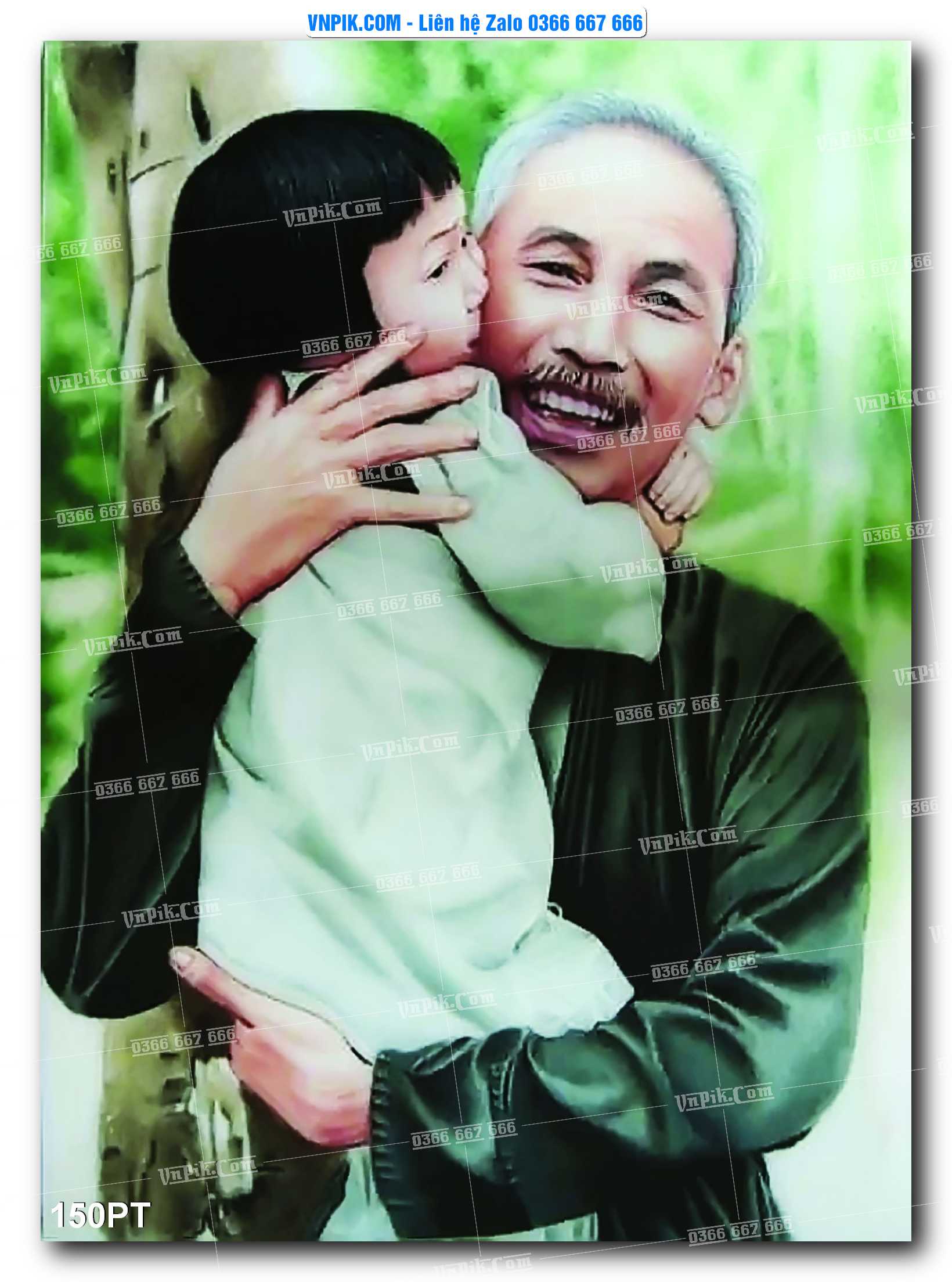Tranh dán phòng thờ, bàn thờ, tranh mâm ngũ quả mẫu số 150PT