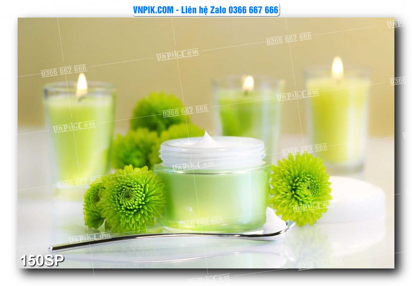 Mẫu tranh spa treo tường đẹp file vector – psd mẫu 150SP