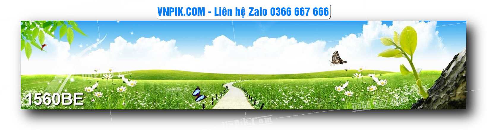Tranh treo tường trang trí phòng bếp đẹp mã 1560BE