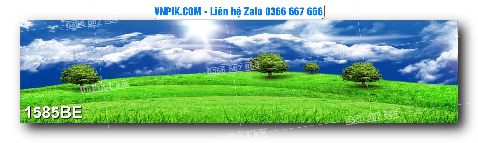Tranh treo tường trang trí phòng bếp đẹp mã 1585BE