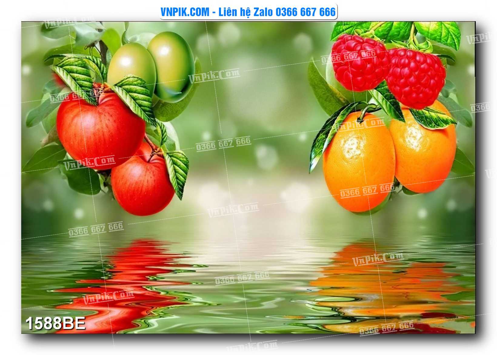 Tranh treo tường trang trí phòng bếp đẹp mã 1588BE