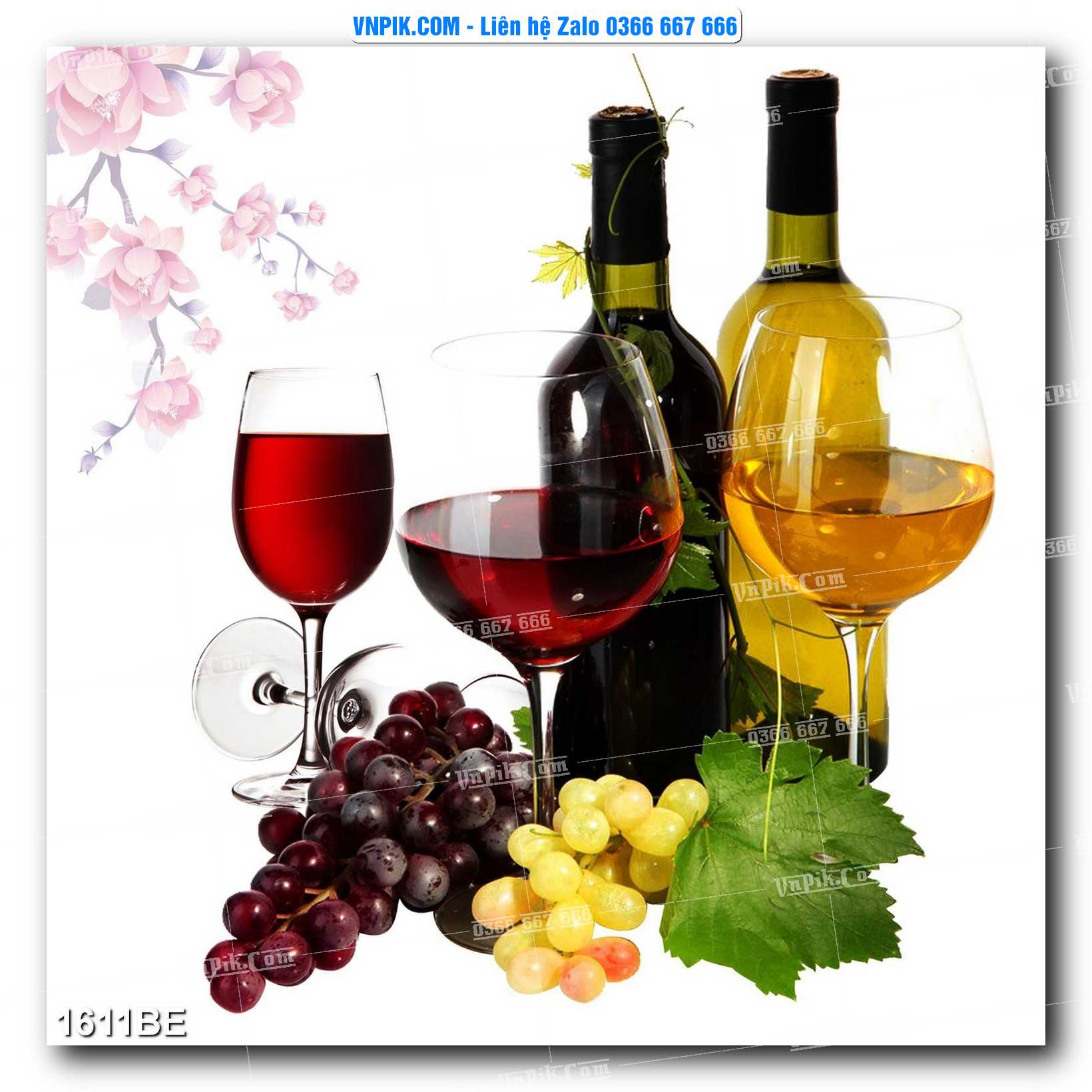 Tranh treo tường trang trí phòng bếp đẹp mã 1611BE