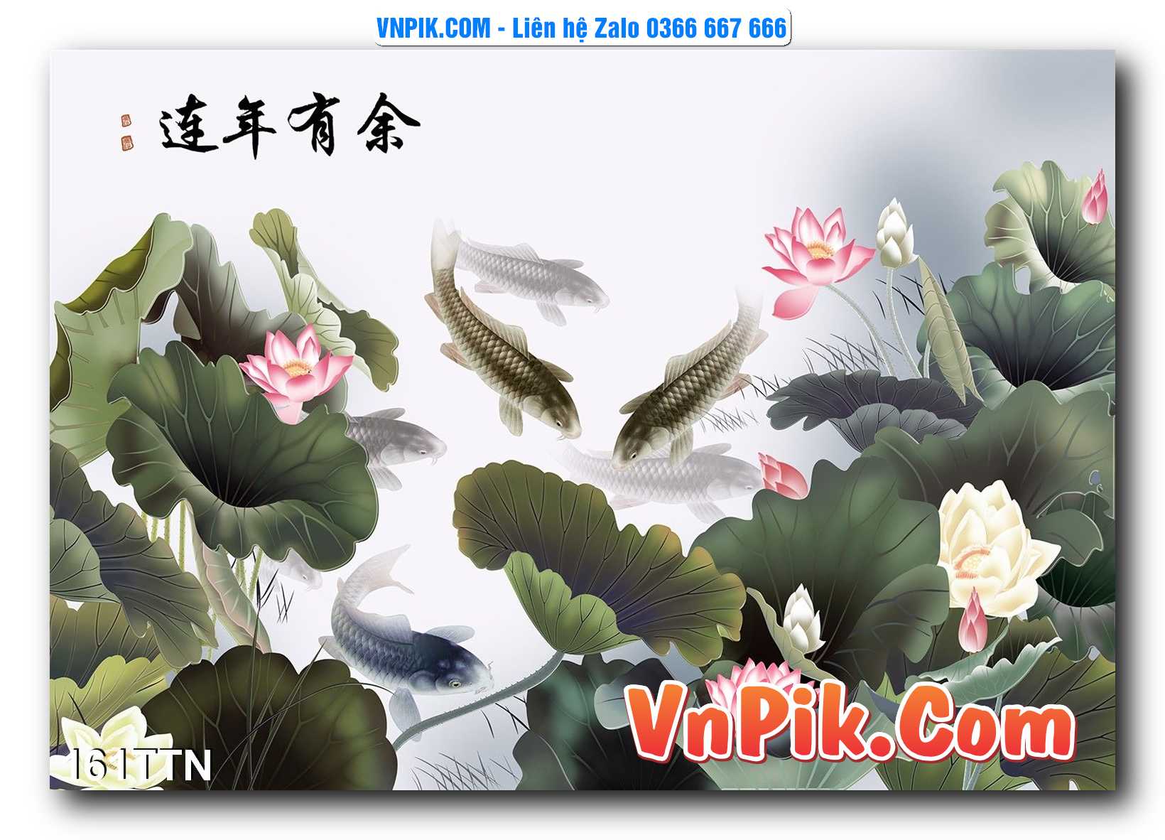 Tranh thác nước – Tranh phong thủy – Tranh treo tường mã 161TTN