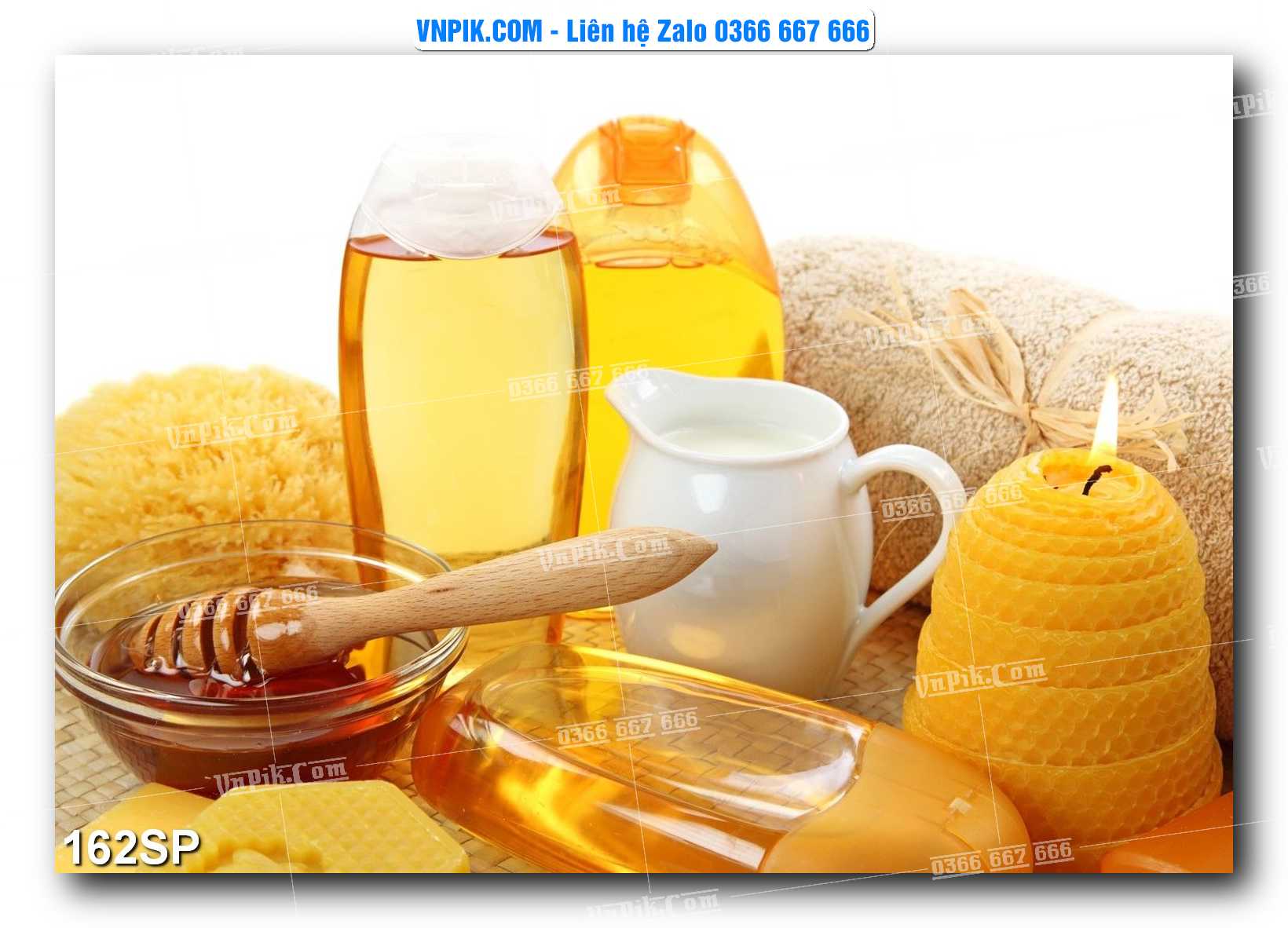 Mẫu tranh spa treo tường đẹp file vector – psd mẫu 162SP