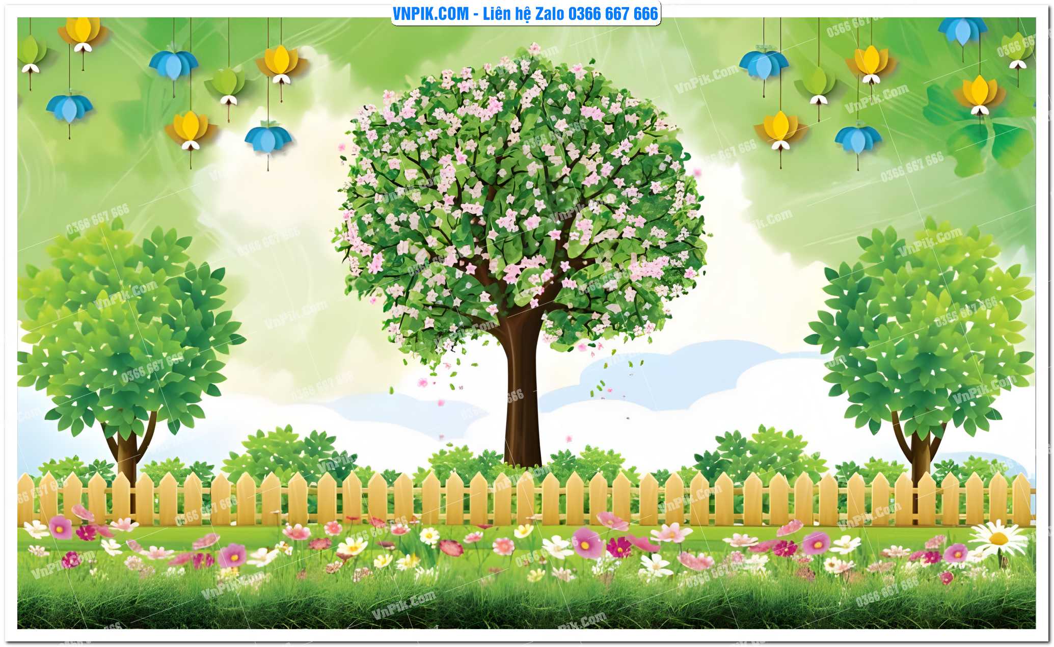 Tranh tường trang trí quán cà phê – trà chanh – trà sữa mã 1733CF