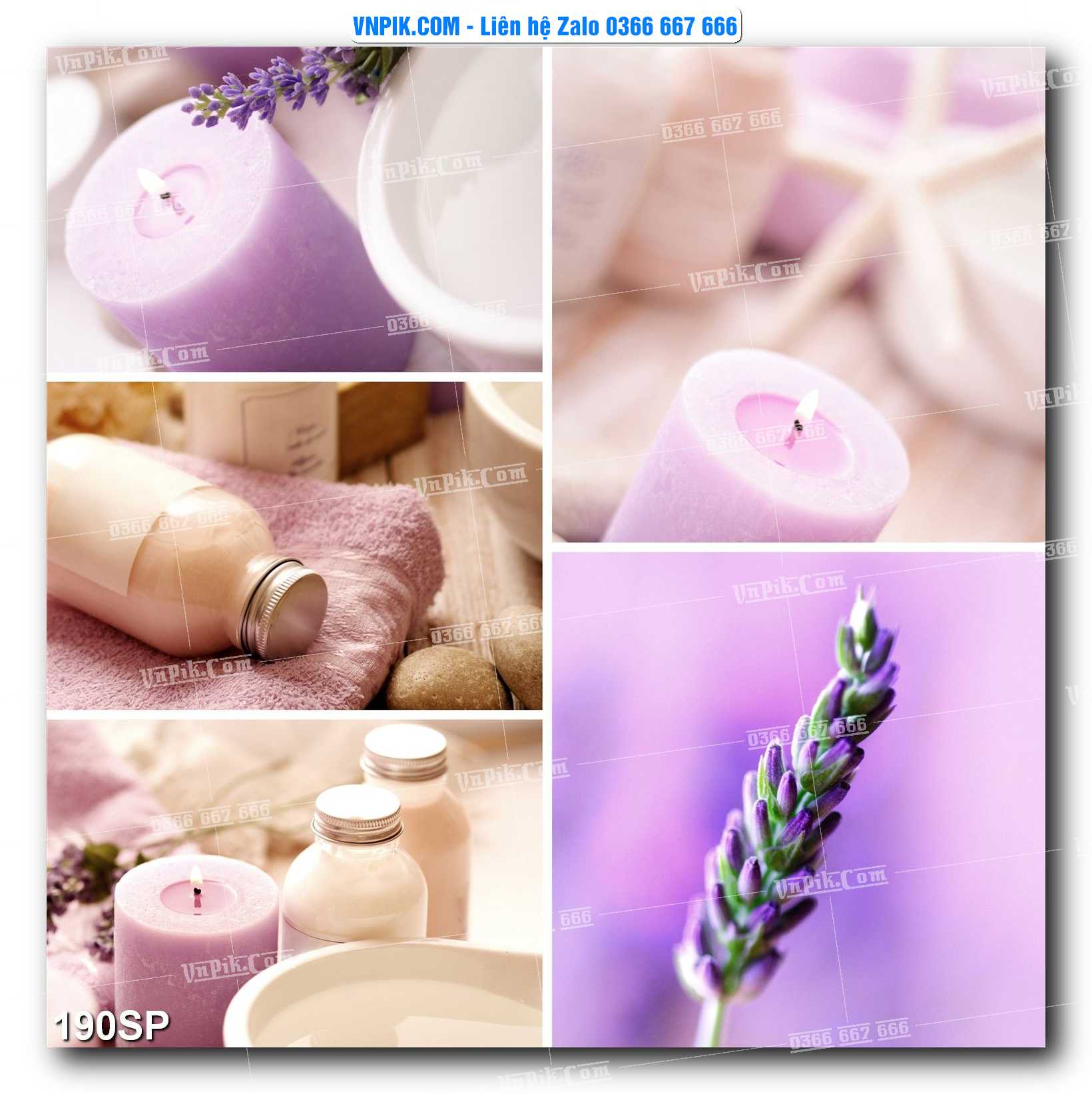 Mẫu tranh spa treo tường đẹp file vector – psd mẫu 190SP