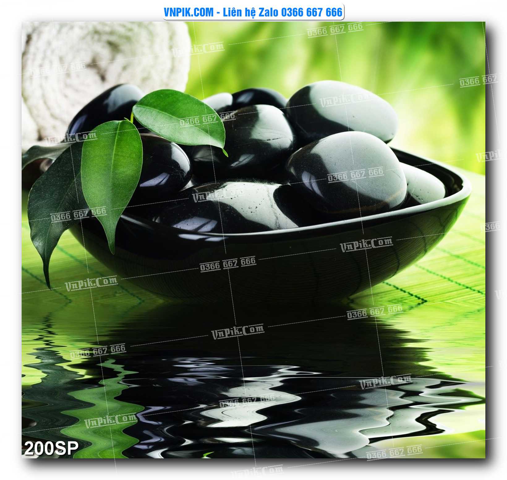Mẫu tranh spa treo tường đẹp file vector – psd mẫu 200SP