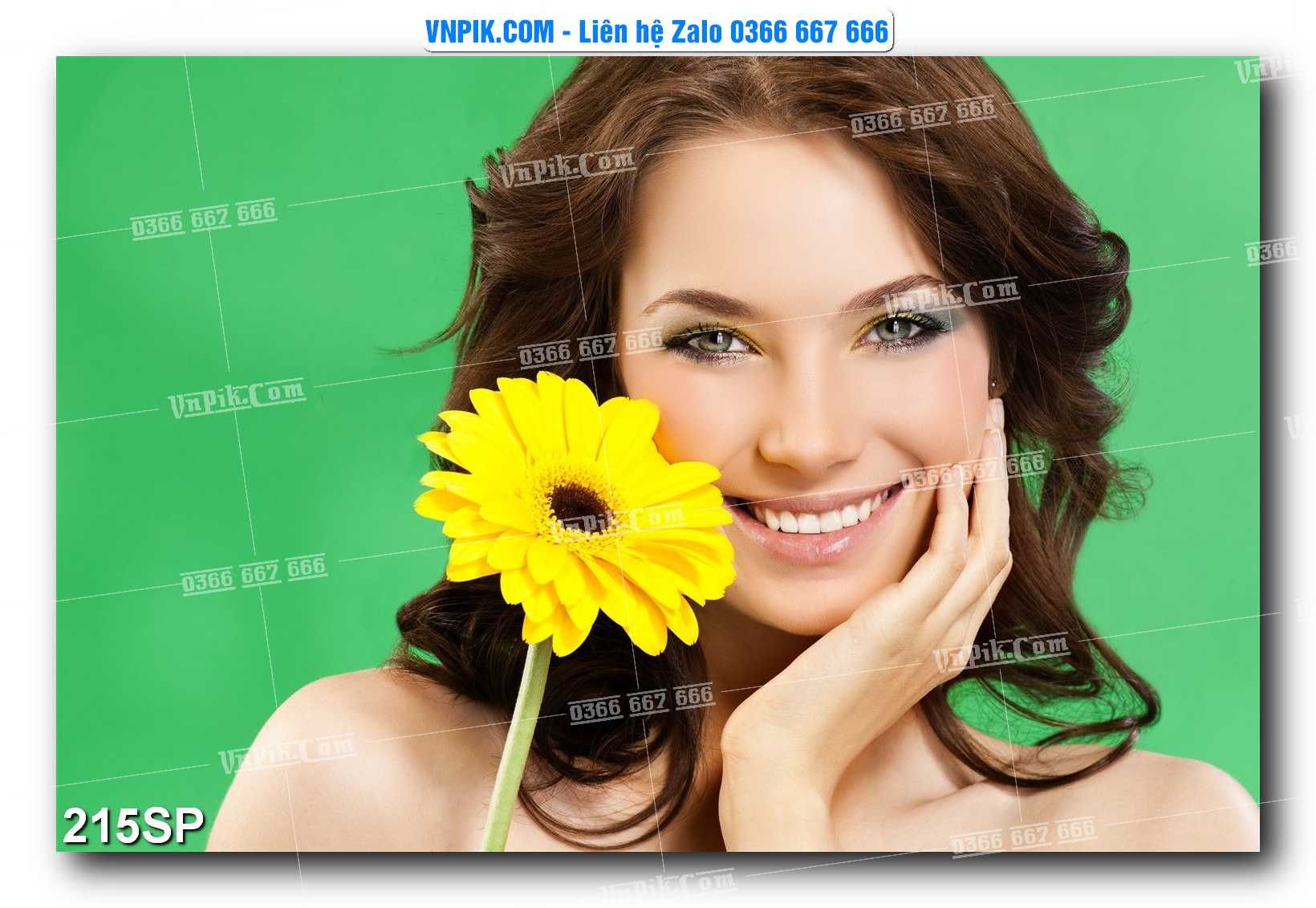 Mẫu tranh spa treo tường đẹp file vector – psd mẫu 215SP