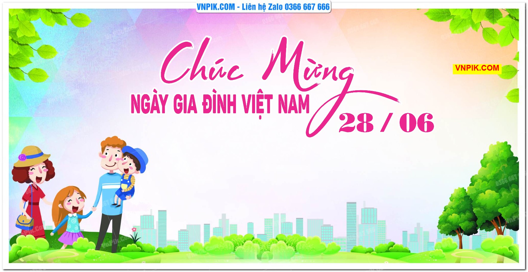 Phông nền kỷ niệm ngày gia đình Việt Nam 28/6 mã 2442129