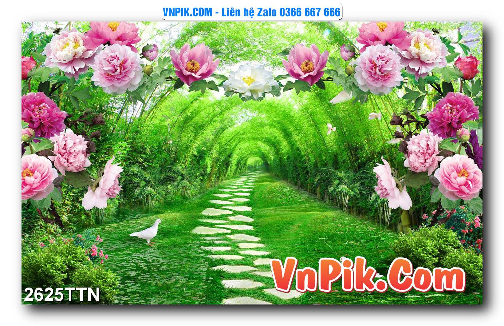 Tranh thác nước – Tranh phong thủy – Tranh treo tường mã 2625TTN