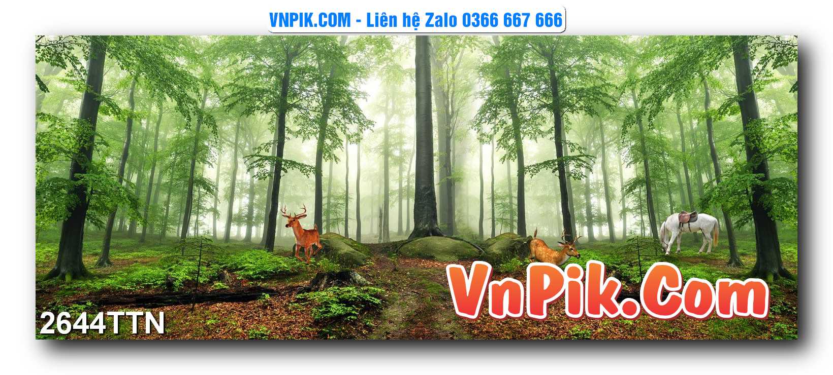 Tranh thác nước – Tranh phong thủy – Tranh treo tường mã 2644TTN