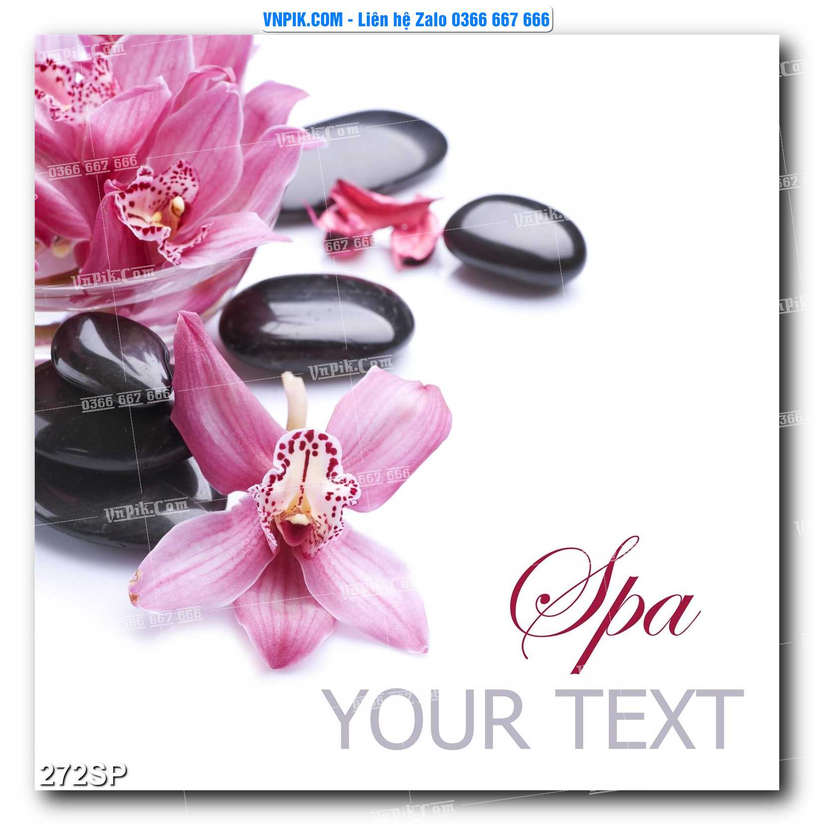 Mẫu tranh spa treo tường đẹp file vector – psd mẫu 272SP