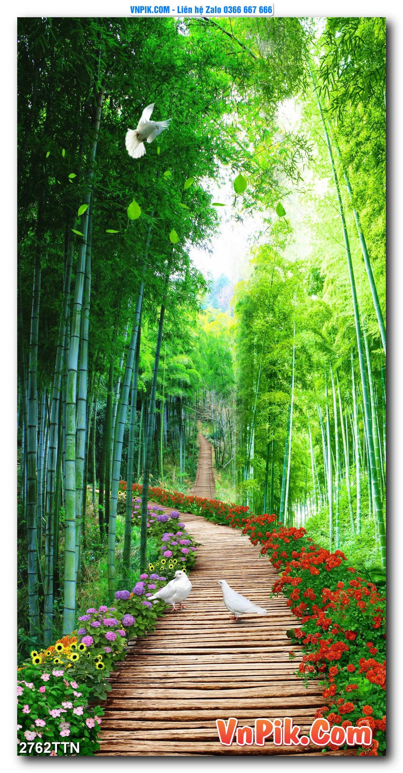Tranh thác nước – Tranh phong thủy – Tranh treo tường mã 2762TTN