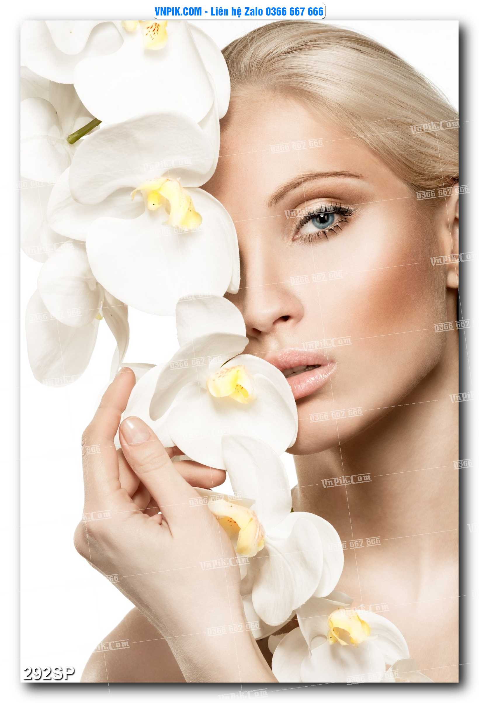 Mẫu tranh spa treo tường đẹp file vector – psd mẫu 292SP