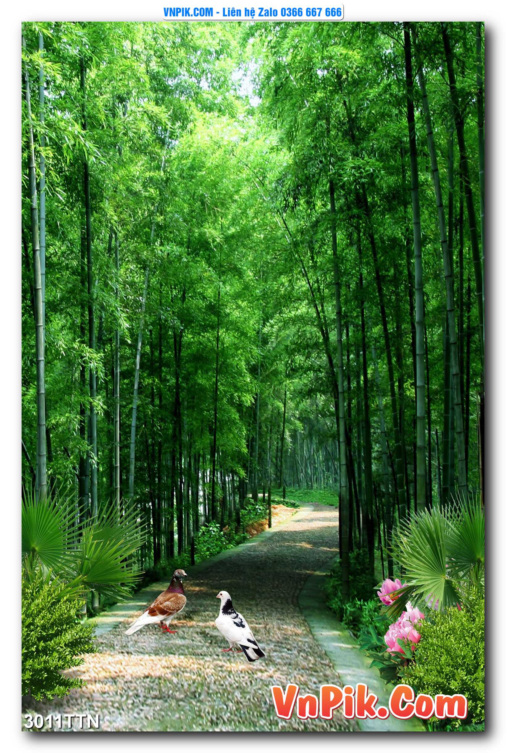 Tranh thác nước – Tranh phong thủy – Tranh treo tường mã 3011TTN