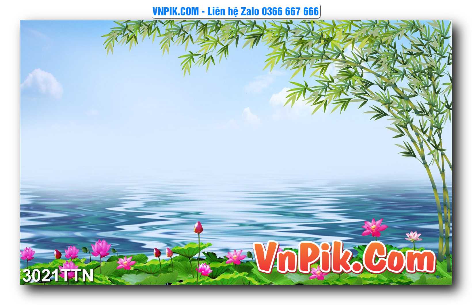 Tranh thác nước – Tranh phong thủy – Tranh treo tường mã 3021TTN
