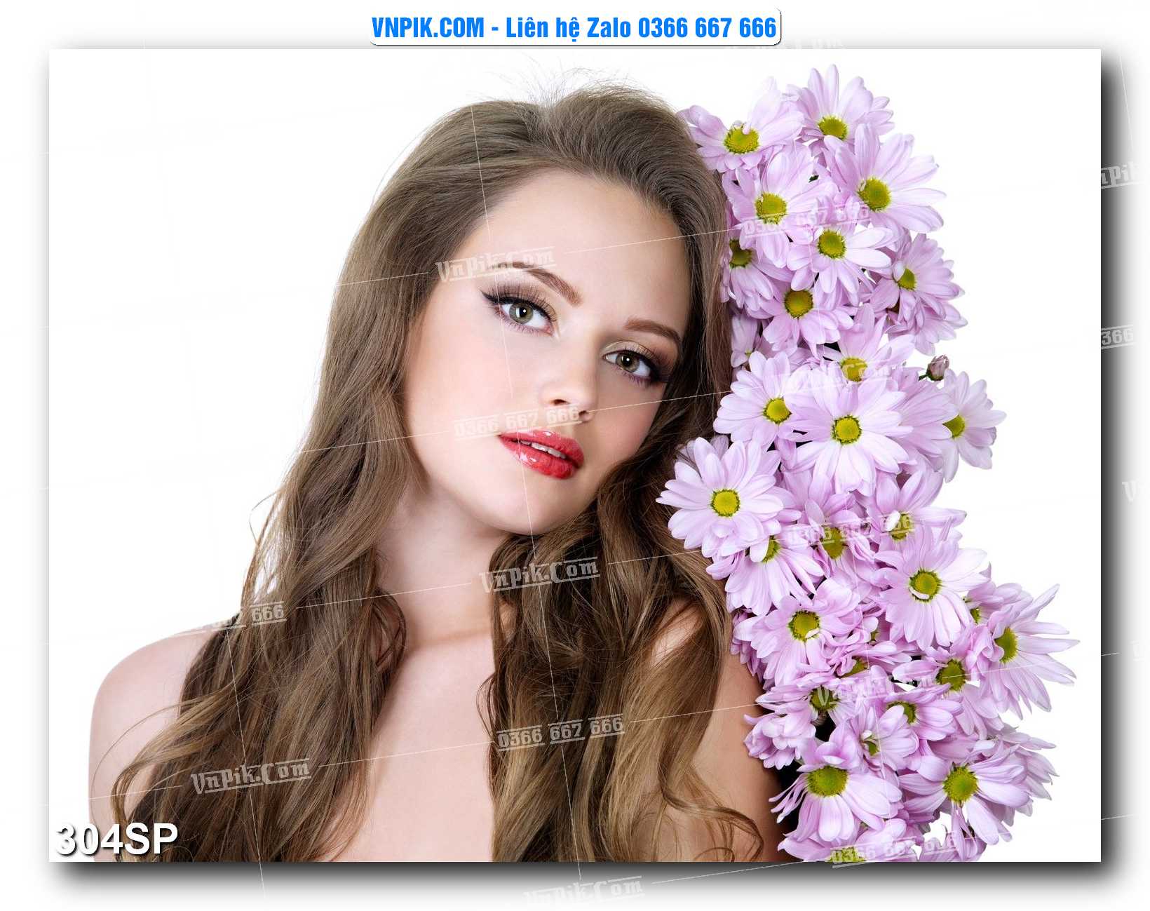 Mẫu tranh spa treo tường đẹp file vector – psd mẫu 304SP