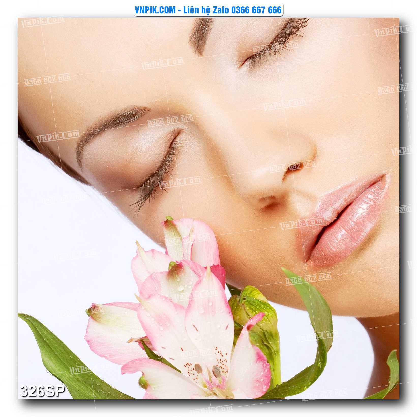 Mẫu tranh spa treo tường đẹp file vector – psd mẫu 326SP