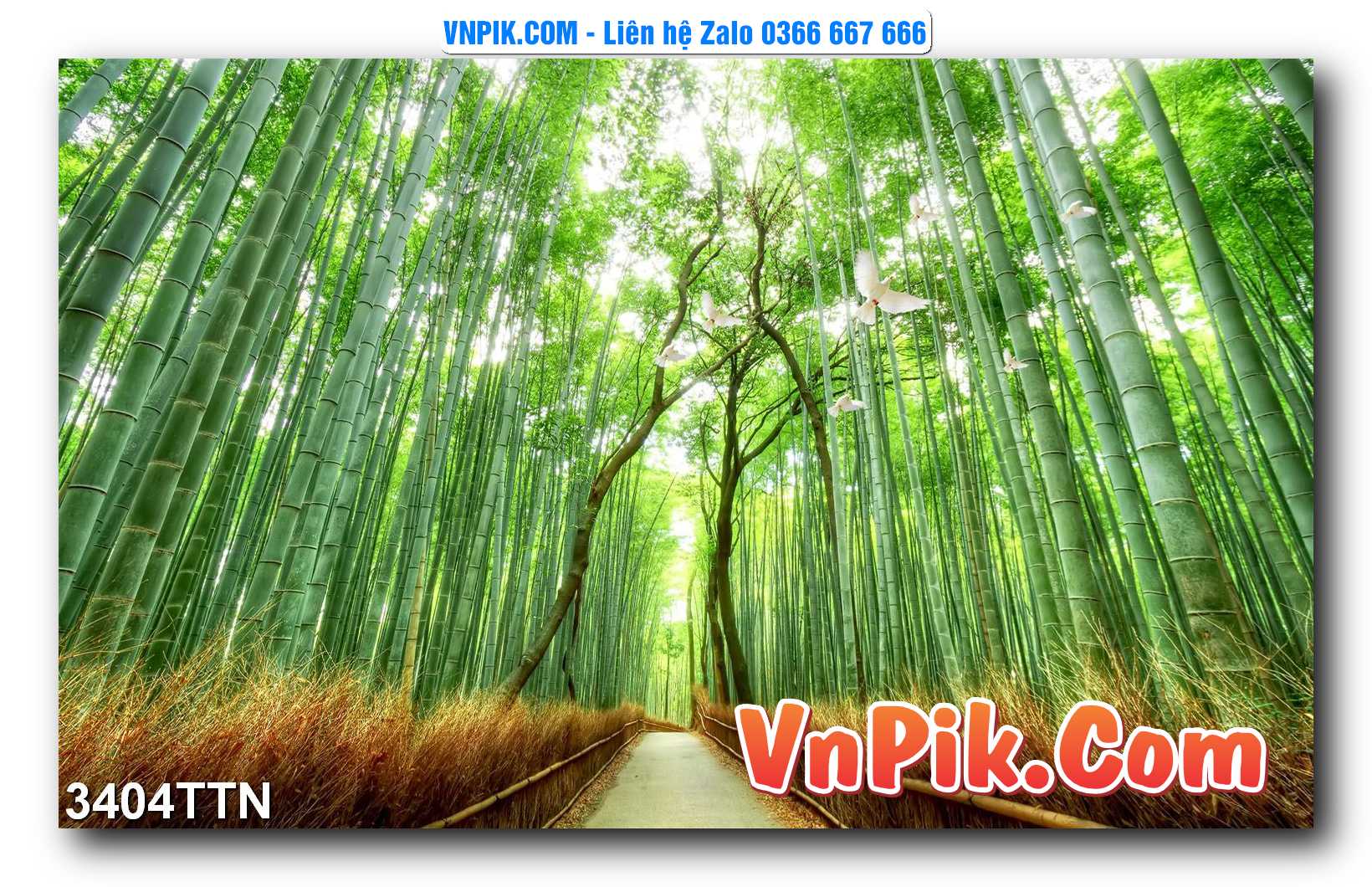 Tranh thác nước – Tranh phong thủy – Tranh treo tường mã 3404TTN