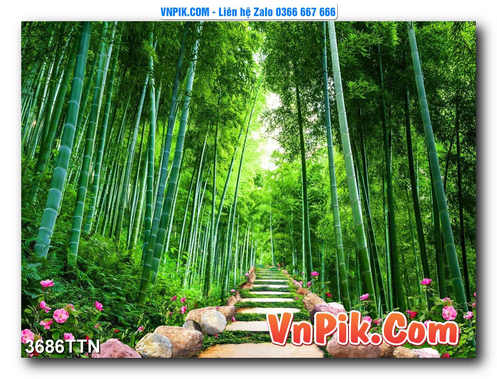 Tranh thác nước – Tranh phong thủy – Tranh treo tường mã 3686TTN